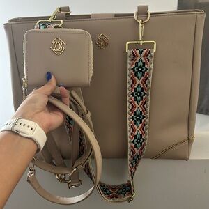 Cup holder work bag